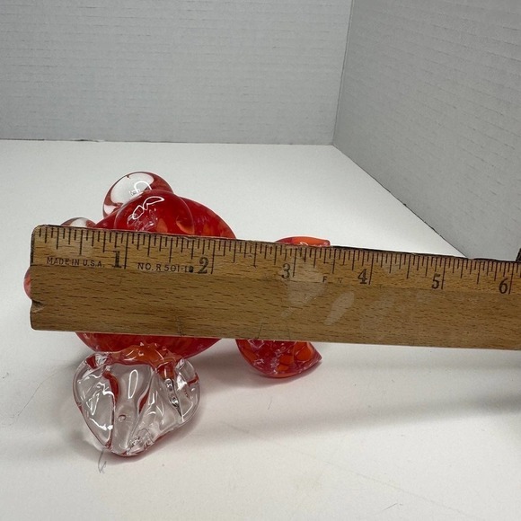 Signed Glass Paper Weight fish - Picture 3 of 5